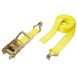 Sangle à cliquet B4-33 L. 6 m x l. 3,5 cm jaune-Diall Sale