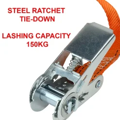 Sangle à cliquet de 5 m Orange^Master Lock Best