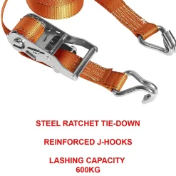 Sangle à cliquet Fastlink orange 4,5 m x 35 mm^Master Lock Clearance