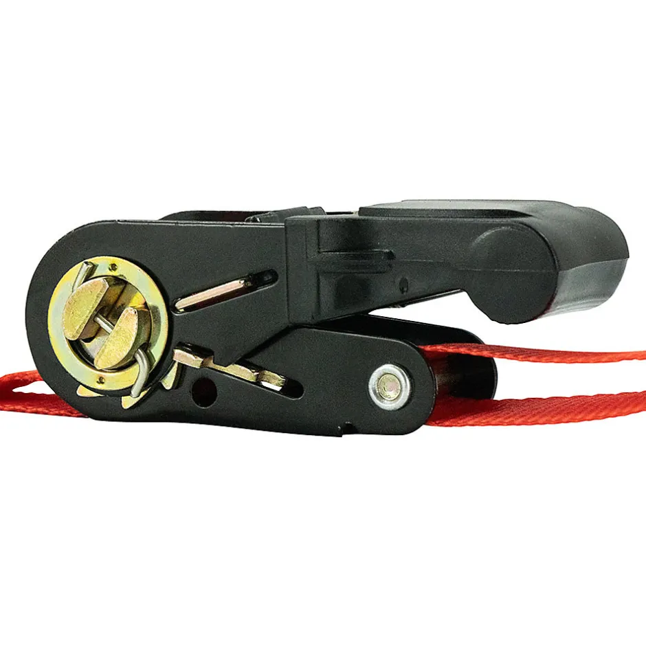 Sangle d'arrimage à cliquet 4,5 mètres x4 avec sandows x2-Terre Jardin Discount