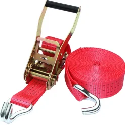 Sangle d'arrimage avec tendeur à cliquet 10 mètres - 5 tonnes-Saniverre