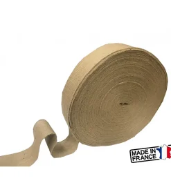 Sangle Jute Naturelle 85mm Bobine x 100 mètres-Secodir Online