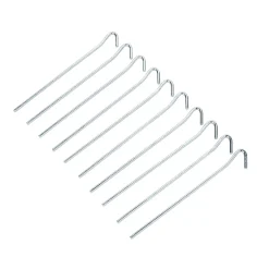 Sardine vendue par 10 en acier galvanisé Ø.4 mm x l. 180 mm-Diall Best