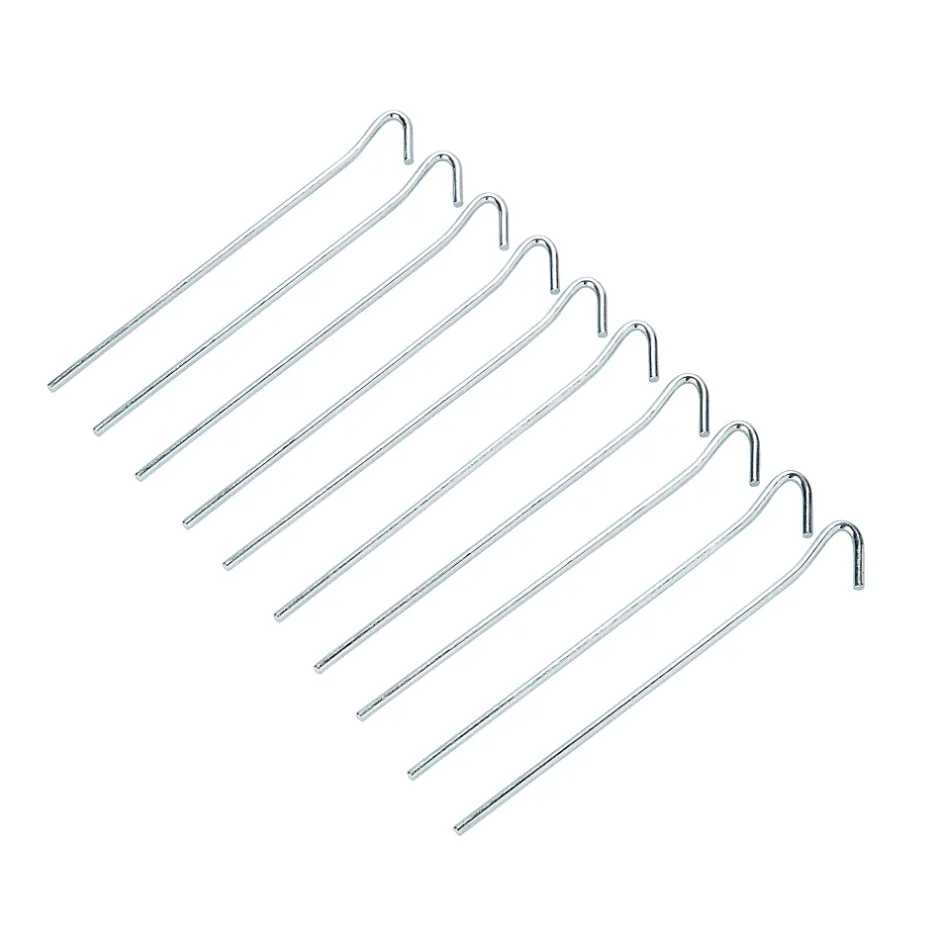 Sardine vendue par 10 en acier galvanisé Ø.4 mm x l. 180 mm-Diall Best