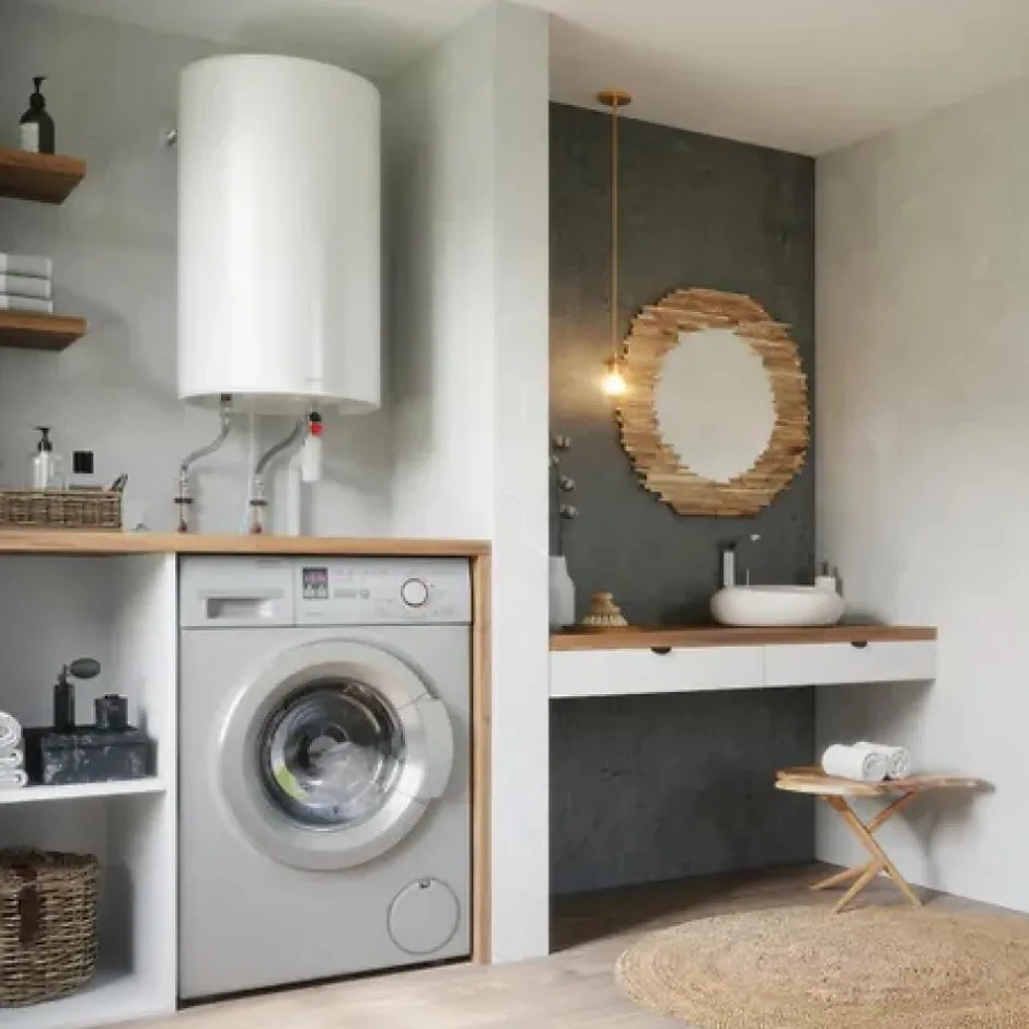 Chauffe-eau électrique CANGAR vertical mural 100L - ACI Hybride^Sauter Best