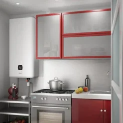 Chauffe-eau électrique plat connecté GUELMA 80L blanc - multiposition-Sauter Hot