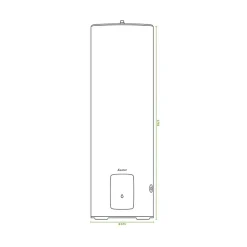 Chauffe-eau électrique CANGAR vertical sur socle 300L - ACI Hybride-Sauter New