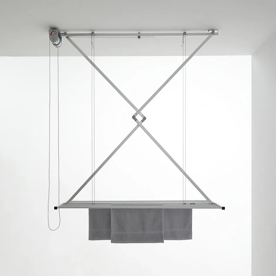 Séchoir plafond manuel 152x54x25cm alu Mini 150-Foxydry Clearance