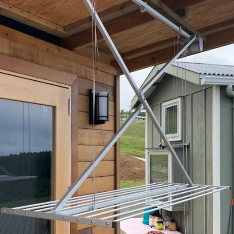 Séchoir plafond manuel 152x54x25cm alu Mini 150-Foxydry Clearance