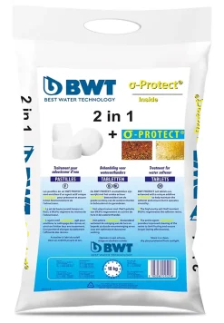 Sel pour adoucisseur d'eau 2 en 1 Protect 18kg^BWT Discount