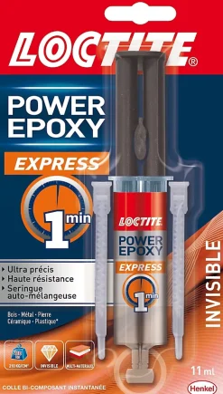 Seringue de colle époxy rapide, 25 ml^Loctite Discount