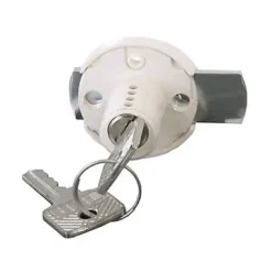 Serrure à cylindre droite/gauche Plastique AXE 20 ø35 mm-Diall Hot