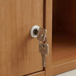 Serrure à cylindre droite/gauche Plastique AXE 20 ø35 mm-Diall Hot