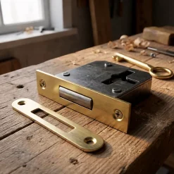 Serrure à larder AXE 20 l. 37 mm x H. 35 mm x EP. 8 mm-Diall New