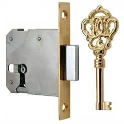 Serrure à larder l. 40 mm x H. 35 mm x EP. 10 mm^Diall Sale