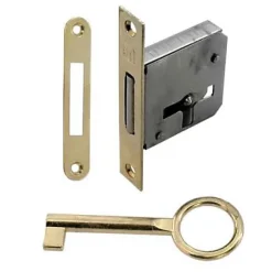 Serrure à larder l. 37 mm x H. 35 mm x EP. 8 mm-Diall Clearance