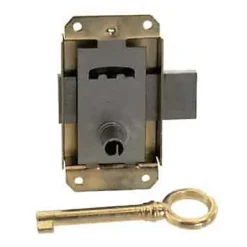 Serrure à patte l. 37 mm x H. 50 mm x EP. 10 mm-Diall Online