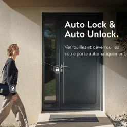Serrure connectée Smart Lock Go blanche^Nuki