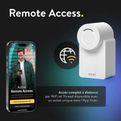Serrure connectée Smart Lock Go blanche^Nuki
