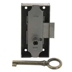 Serrure en applique axe 20 l. 30 mm x H. 50 mm x ep. 10 mm gauche^Diall Discount