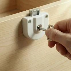 Serrure en applique l. 38 mm x H. 59 mm x EP. 10 mm^Diall Best