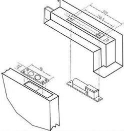 Serrure électrique temporisée à pêne piston à rupture sbt100t (nc)-BT SECURITY Hot