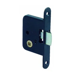 Serrure monopoint à larder petit coffre à bec de cane 40mm bout rond droite - - 255000-02-1X-Jpm Sale