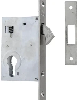 Serrure monopoint à larder profil étroit à crochet axe 40mm - - CIS45110.40^Cisa Outlet