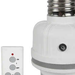 Set de 2 Douilles E27 + Télécommandées^Fishtec Hot