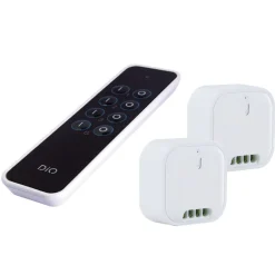 Set de 2 modules pour volets + télécommande - 500W - DiO-Dio Connected Home Outlet