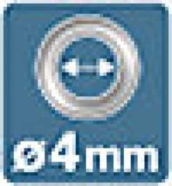 Set de 100 pièces oeillets Ø4mm^Rapid Clearance
