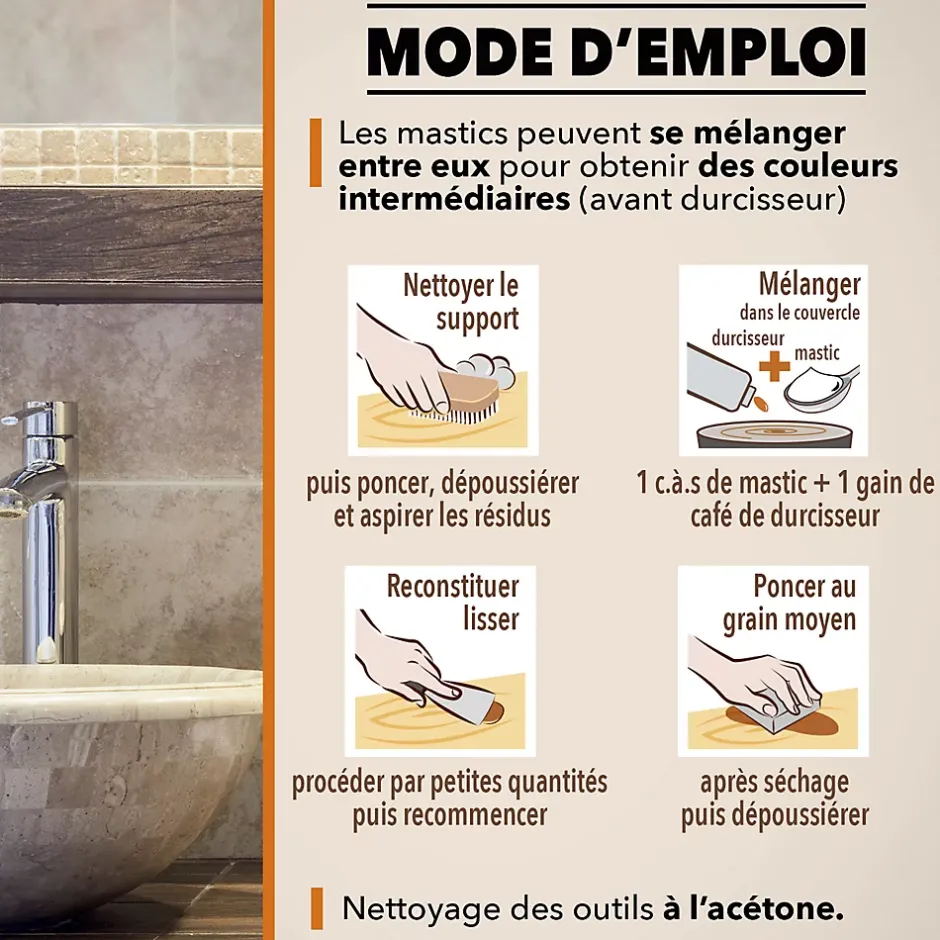 pierre travertin, la boite de 170 ml-Sinto Hot