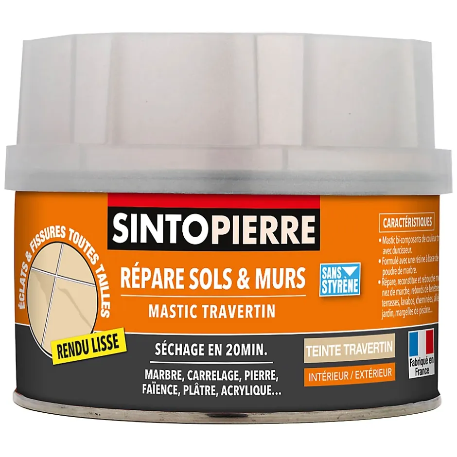 pierre travertin, la boite de 170 ml-Sinto Hot