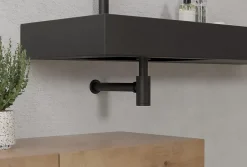 Siphon de lavabo design universel 1 1/4 x 32mm,Syphon Réglable, Anti Odeur (Noir) LuxuryBain-Luxury Bain Hot