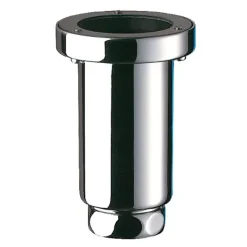 Siphon d'urinoir - Modèle : Laiton chromé - Hauteur : 114mm-