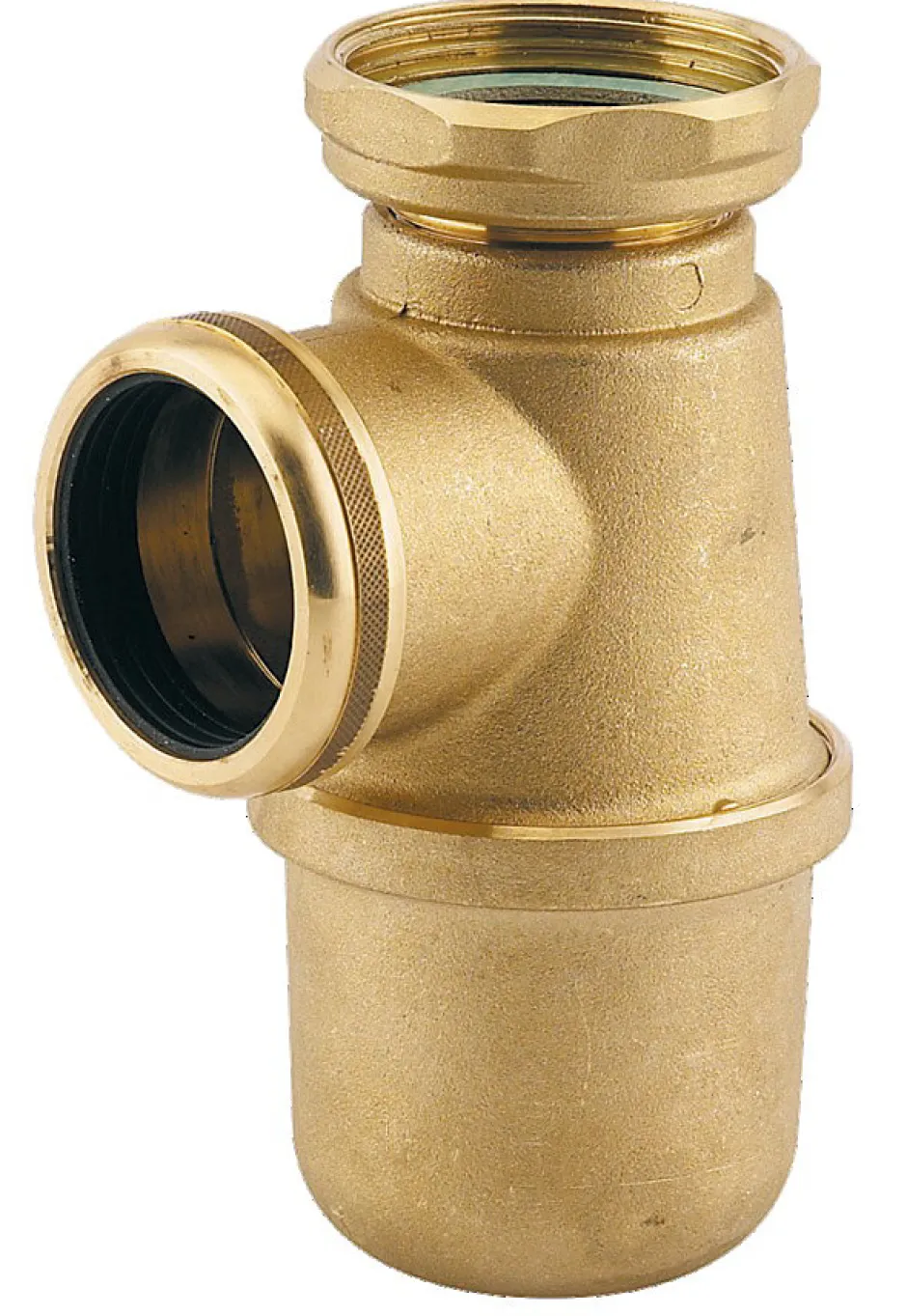 Siphon evier non réglable sortie D40 laiton brut - - 36620000900^Valentin Clearance