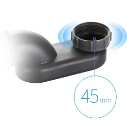 Siphon pour baignoire îlot - système d'évacuation et système anti-odeur-Bernstein Outlet