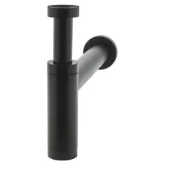 Siphon réglable Teos noir Ø32 mm^Wirquin Online
