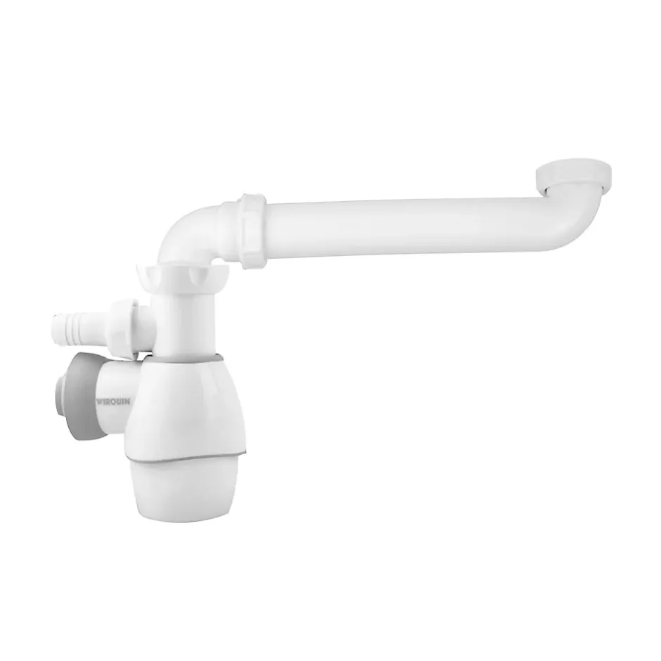 Siphon universel tout-en-un réglable en hauteur de 165 à 200 mm^Wirquin Hot