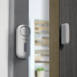 SMALL KITDOORGUARD CONTROL - Kit mini alarme pour porte et fenêtre avec sirène intégrée et télécommande - - 100028^Avidsen