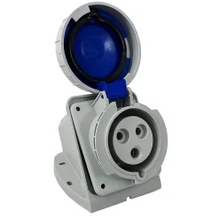 Socle De Prise Européenne 32a 2p+t - Montage Mural - étanche Ip67 --Ide