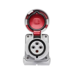 Socle De Prise Triphasé 32a 3p+t - Montage Mural - étanche Ip67 -^Ide Online