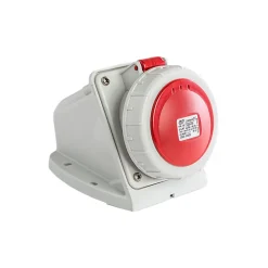 Socle De Prise Tétrapolaire 16a 3p+n+t - Montage Mural - étanche Ip67 --Ide Discount