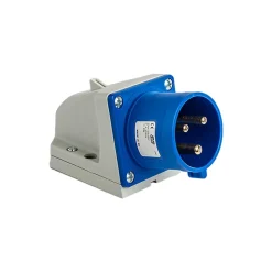 Socle Male 32a 2p+t 220v - étanche Ip44 --Ide Outlet