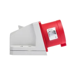 Socle Male Triphasé 32a 3p+t 380v - 4 Broches - étanche Ip44 -^Ide Outlet