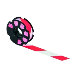 SOFOP - Ruban "RUBAPLAST" rouge blanc 500mx50mm^Taliaplast Hot