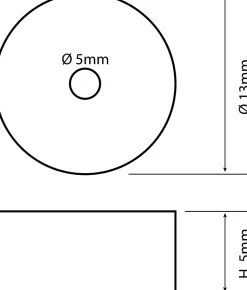 - 4 clapets percés 13x5^Somatherm for you Sale