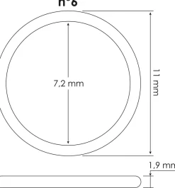 - Lot de 10 joints toriques n 6-Somatherm for you Discount