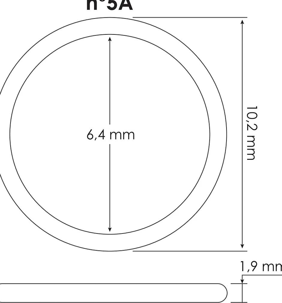 - Lot de 10 joints toriques n5A^Somatherm for you Clearance