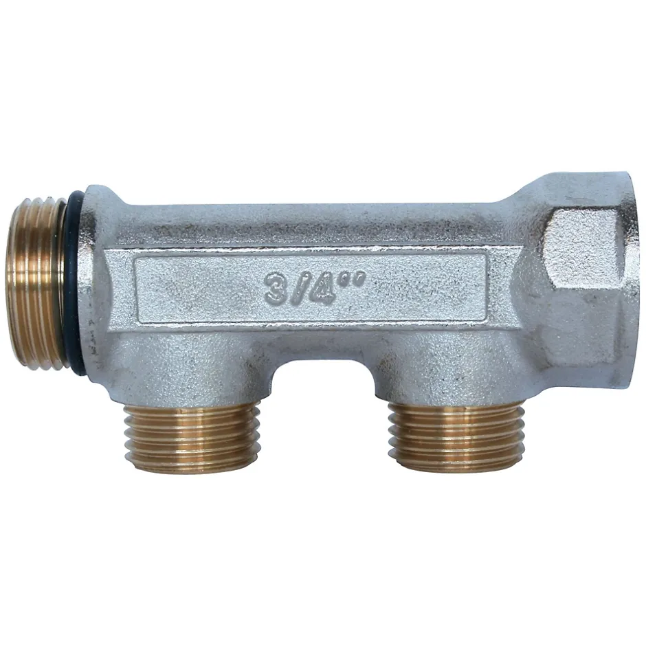 - Collecteur de distribution 3 sorties à portée plate easy lock m1/2^Somatherm for you Discount